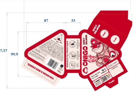 onigo packaging